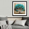 Lush Tree - Full Round Diamond - 30x30cm