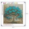 Lush Tree - Full Round Diamond - 30x30cm