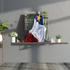 National Flag - Full Round Diamond - 30x40cm