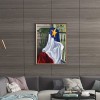 National Flag - Full Round Diamond - 30x40cm