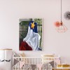 National Flag - Full Round Diamond - 30x40cm