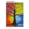 Colorful Tree - Full Round Diamond - 30x40cm