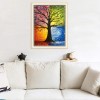 Colorful Tree - Full Round Diamond - 30x40cm