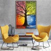 Colorful Tree - Full Round Diamond - 30x40cm