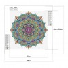 Mandala - Full Round Diamond - 30*30cm