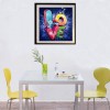 LOVE - Partial Round Diamond - 30x30cm