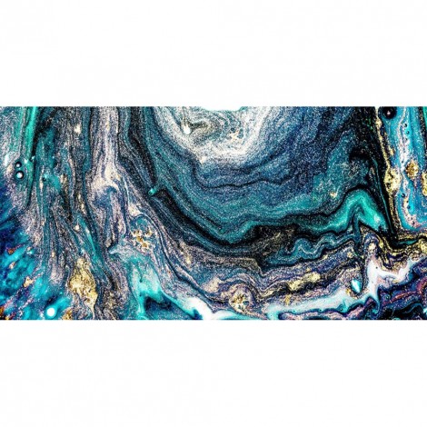 5D Full Round Drill Rhinestone DIY Abstract Diamond Painting Picture Poster