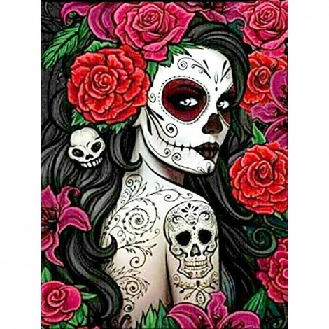 Tattooing Women - Full Diamond Painting - 30x40cm