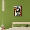 Abstract Lady - Full Square Diamond - 40x50cm