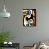 Abstract Lady - Full Square Diamond - 40x50cm