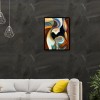 Abstract Lady - Full Square Diamond - 40x50cm
