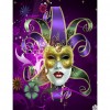 Mask  - Full Round Diamond - 30x40cm