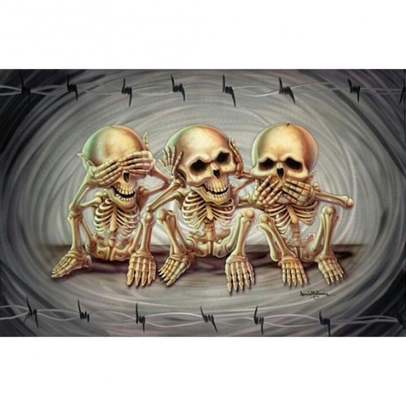 Skull - Full Round D...