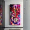 Guitar - Full Round Diamond - 45x85cm