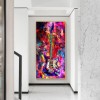 Guitar - Full Round Diamond - 45x85cm