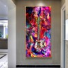 Guitar - Full Round Diamond - 45x85cm