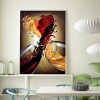 Wine - Full Round Diamond - 30x40cm
