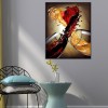 Wine - Full Round Diamond - 30x40cm