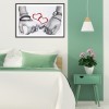 Love Heart - Full Diamond Painting - 40x30cm