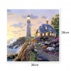 House 5D DIY Round Kits Needlework Set