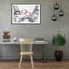 Love Heart - Full Diamond Painting - 40x30cm
