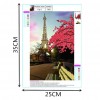 Paris Tower Path - Partial Round Diamond - 25x35cm