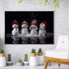 Snowman - Full Round Diamond - 50x40cm