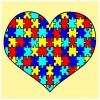 Heart - Full Round Diamond - 30x30cm