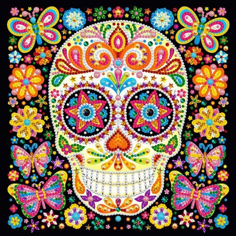 Skeleton - Special Shaped Dimond - 30*30cm