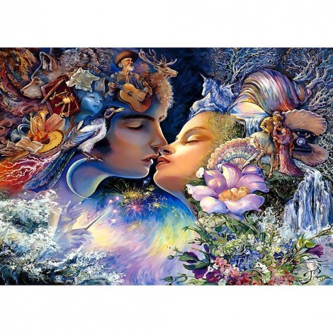 5D DIY Full Drill Diamond Painting Abstract Lover