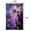 35x25cm DIY Diamond Butterfly Fairy Painting Needlework s
