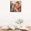 Cute Girl - Full Diamond Painting - 30x30cm