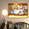 Cute Family  - Full Diamond Painting - 40x30cm