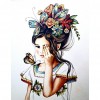 5D Butterfly Girl Full Drill Diamond Painting DIY Bead Art Mosaic Picture