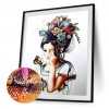 5D Butterfly Girl Full Drill Diamond Painting DIY Bead Art Mosaic Picture