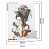 5D Butterfly Girl Full Drill Diamond Painting DIY Bead Art Mosaic Picture