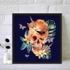 Color Skull Halloween Picture DIY Full Round Drill Rhinestone Painting Kit