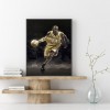 Black Manba Athlete - Full Diamond Painting - 30x40cm