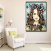 Butterfly Girl - Full Diamond Painting - 40x30cm
