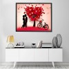 Romantic Love  - Full Diamond Painting - 40x30cm
