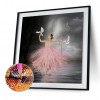 Ballet Girl - Full Round Diamond - 30x30cm