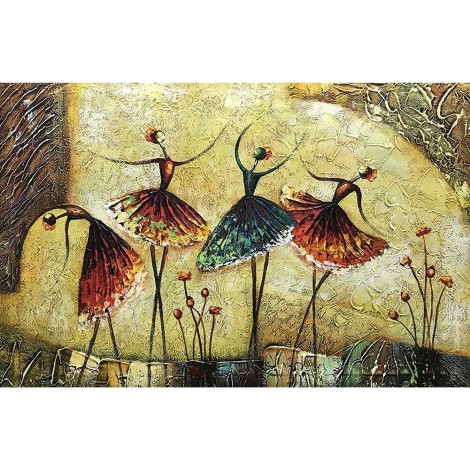 5D DIY Full Drill Diamond Painting Dance Kit