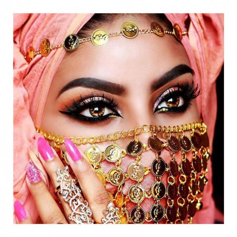 5D DIY Ethnic Beauty Diamond Paintings