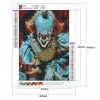 Clown - Full Round Diamond - 30x40cm