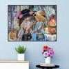 2 Girls - Full Square Diamond - 40x30cm