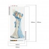Blue Dress Sisters - Full Round Diamond - 30x60cm
