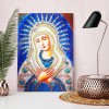 5D DIY Special Shaped Diamond Painting Religion Cross Stitch Embroidery Kit
