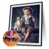 Animal Boy - Full Diamond Painting - 30x40cm