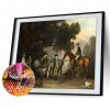 Horse - Full Round Diamond - 45x35cm