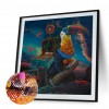 Illustrator By Antonio Segura Donat - Full Round Diamond - 30*30cm